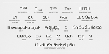 TA Patissans Font Poster 12