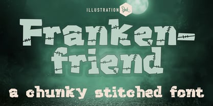 ZP Frankenfriend Font Poster 1