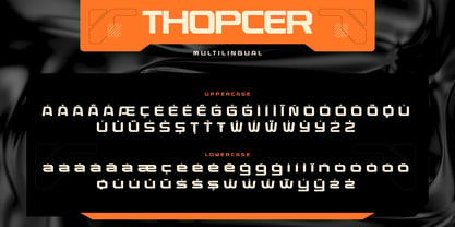 Thopcer Font Poster 10