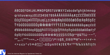 From the Internet Font Poster 5