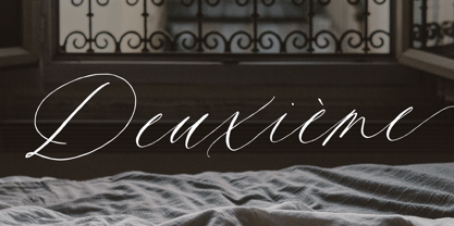 Deuxieme Font Poster 13