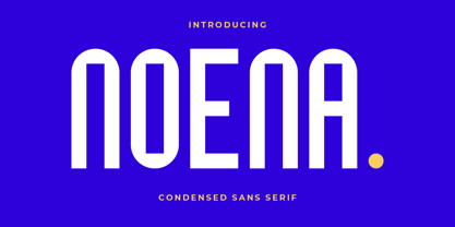 Noena Font Poster 1