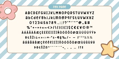 Fox Paige Font Poster 6