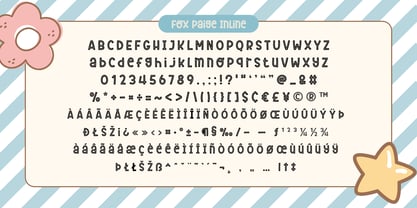 Fox Paige Font Poster 8