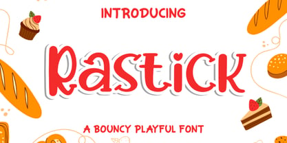 Rastick Playful Font Poster 1