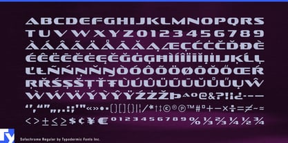 Sofachrome Font Poster 7