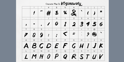 Virginawaty Font Poster 8