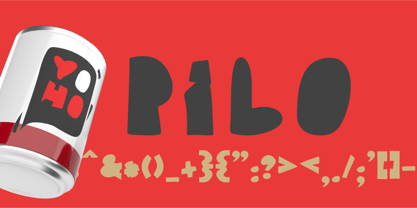 Pilo Font Poster 2