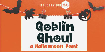 ZP Goblin Ghoul Font Poster 1