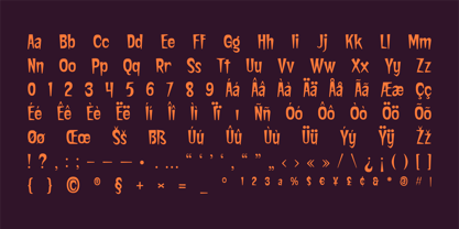 Grimfay Font Poster 6