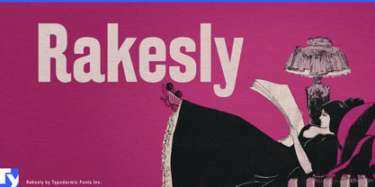 Rakesly Font Poster 1