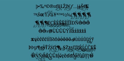 PN Macabre Millionaire Font Poster 4