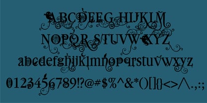 PN Macabre Millionaire Font Poster 5