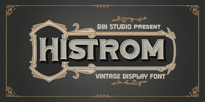 Histrom Font Poster 1