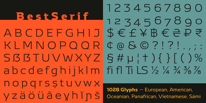 BestSerif Font Poster 8