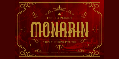 Monarin Font Poster 1