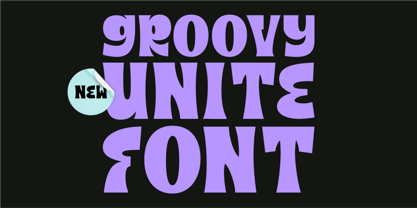 GF Unite Font Poster 1