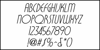 Theater Seats JNL Font Poster 5