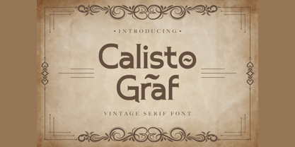 Calistograf Font Poster 1