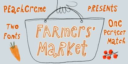 Farmers Market Font Poster 1