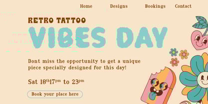 Wahweh Font Poster 2