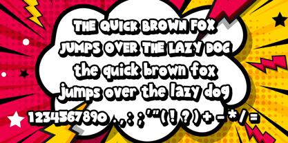 Power Comic Font Poster 4