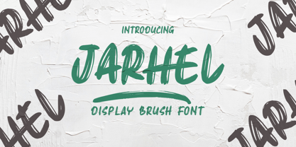 Jarhel Font Poster 1