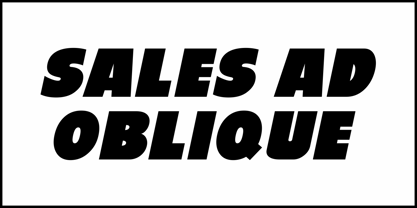 Sales Ad JNL Font Poster 4