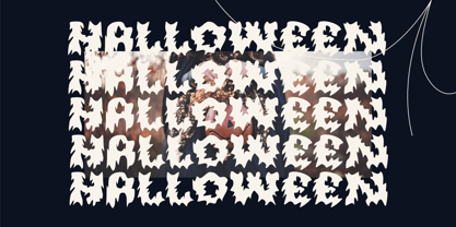 Hauntflare Font Poster 4