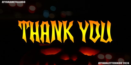 Sweet Pumpkin Font Poster 5