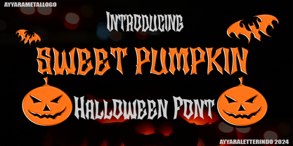 Sweet Pumpkin Font Poster 1