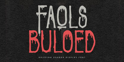 MC Faols Buloed Font Poster 1