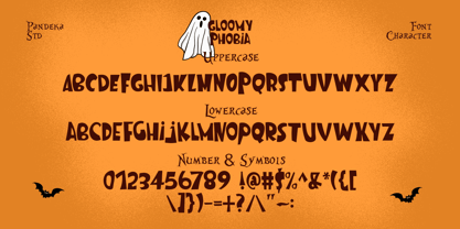 Gloomy Phobia Font Poster 12