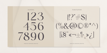 Monthis Font Poster 13