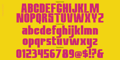 Phelya Font Poster 3