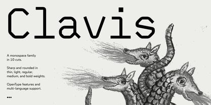 Clavis Font Poster 1