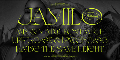 Jamilo Font Poster 1