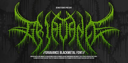 Griavance Font Poster 1