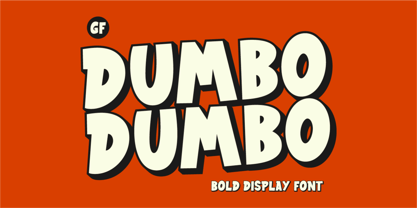 GF Dumbo Font Poster 1