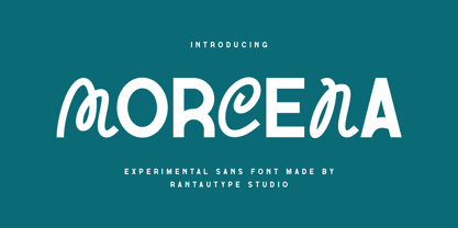 Morcena Font Poster 1