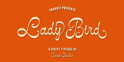 The Lady Bird Script Font Poster 1