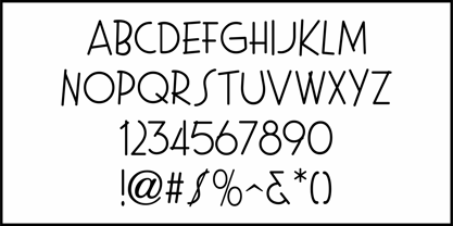 Weekend Revelry JNL Font Poster 3