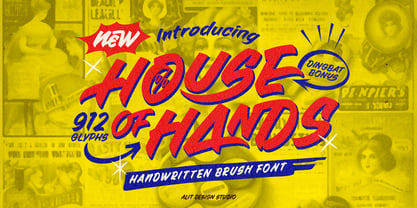 House Of Hands Police Affiche 1