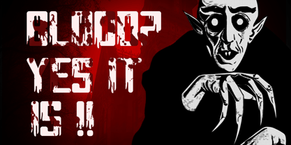 Haunted City Font Poster 3