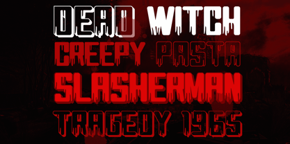 Haunted City Font Poster 10