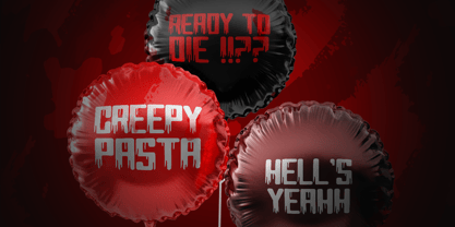 Haunted City Font Poster 4