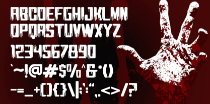 Haunted City Font Poster 9
