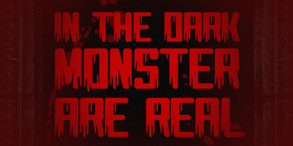 Haunted City Font Poster 5