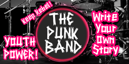 Punk Anarchy Font Poster 2