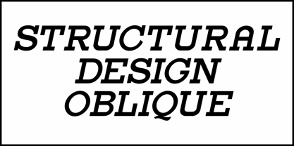 Structural Design JNL Font Poster 4